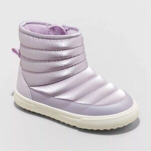 Cat & Jack Lavender Ankle Boots